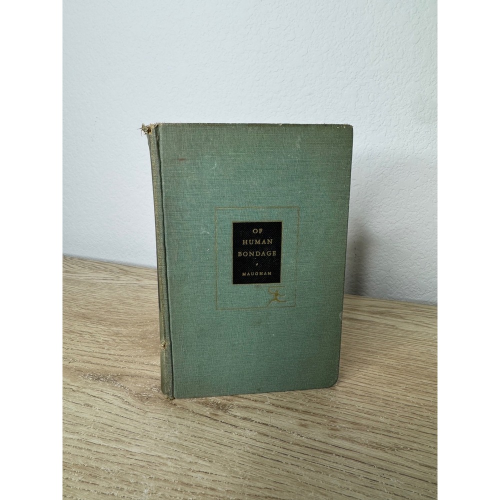 Of Human Bondage W Somerset Maugham Modern‎ Library Vintage Hardcover Green